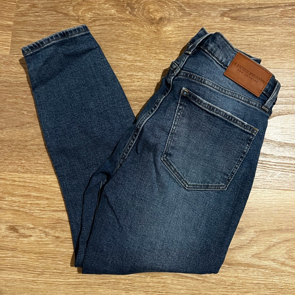 Lucky Brand Women’s‎ Mid Rise Crop Ava Jeans Size 28